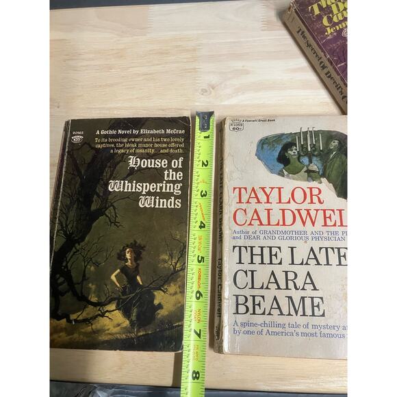 Vintage Gothic Novels, Lot of 4, Blackstock, McRae, Caldwell, Hale, Horror, VTG - Picture 2 of 12